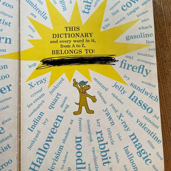 1964 THE CAT IN THE HAT BEGINNER DICTIONARY BOOK - Picture 6 of 10